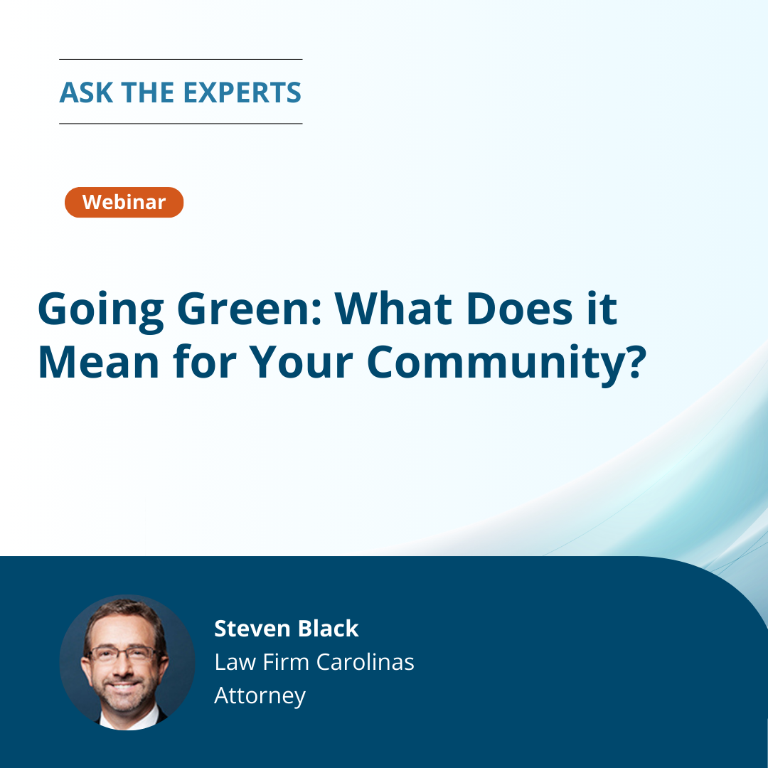 Going Green: What Does It Mean For Your Community?